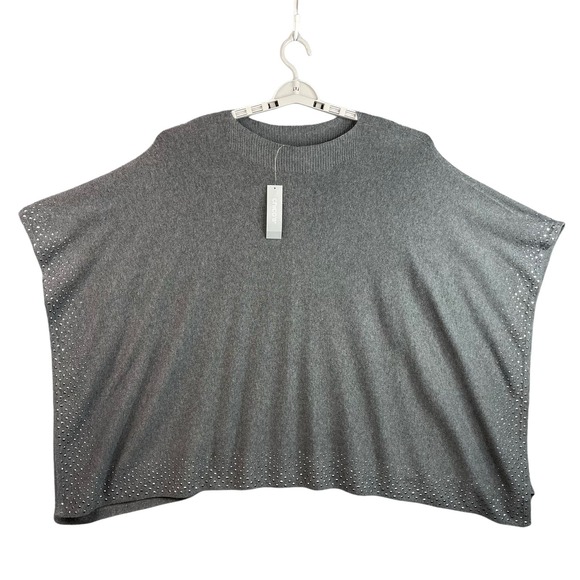 Chico´s Womens Poncho Sweater Size XXS/XS Cotton Blend Gray,All Products : American Fashion Style Bags On Sale
